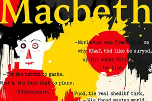 Famous Quotes from Macbeth