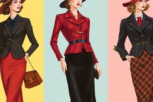 Historia del Traje y Moda del Periodo de Entreguerras 2