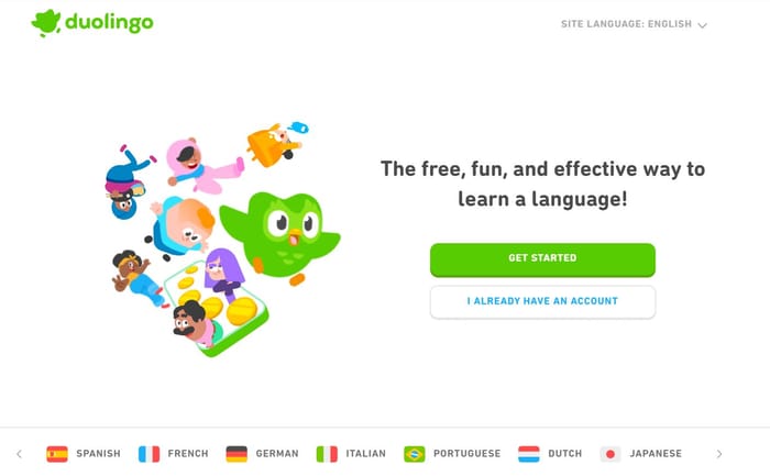 The Duolingo owl might look sweet but he WILL be judging you