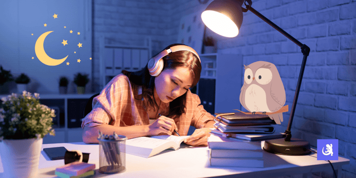 Nighttime Studying: Tips for Productivity and Focus After Dark Header Image