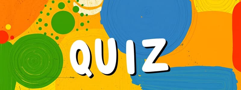 Funny Quiz for Friends