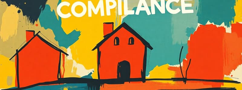 Mortgage Compliance Practices Quiz