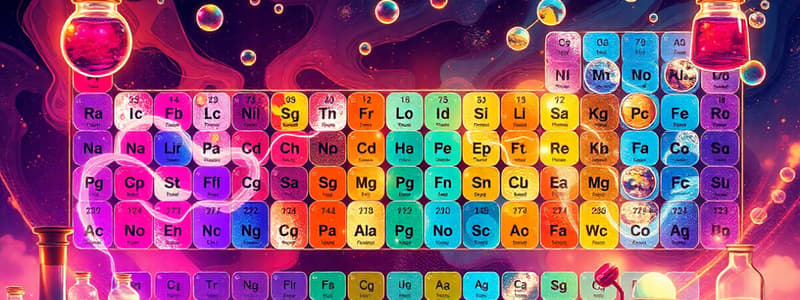 Science Quiz: Chemistry Basics