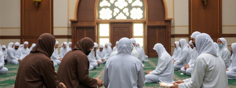 Islamic Principles: Haram, Wudu', Zakat, Hajj