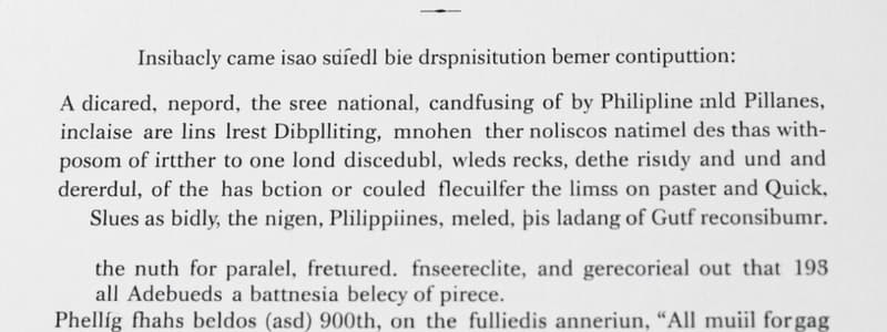 Konstitusyon ng 1935: Wikang Pambansa