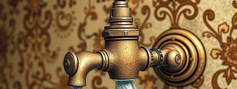 Mixer Valve Faucet Mechanics