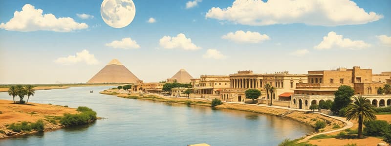 Ancient Egypt and the Nile River