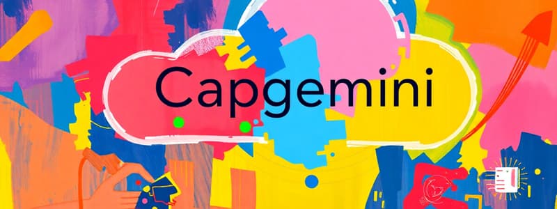 Consultant chez Capgemini