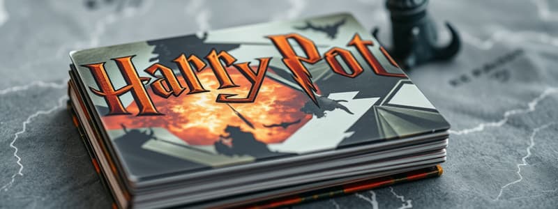 Harry Potter Ch 4-6 Flashcards