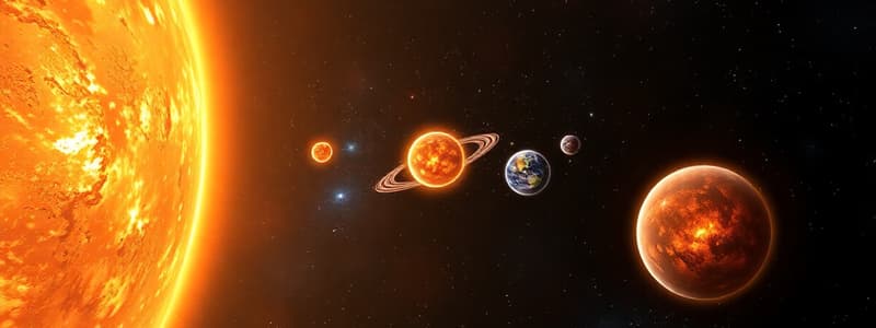 Star Life Cycle of Solar Mass Stars