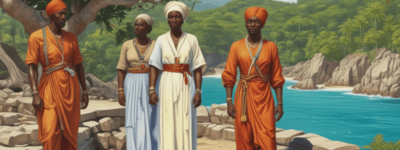 Virgin Islands during Enslavement: Role of Religious Institutions