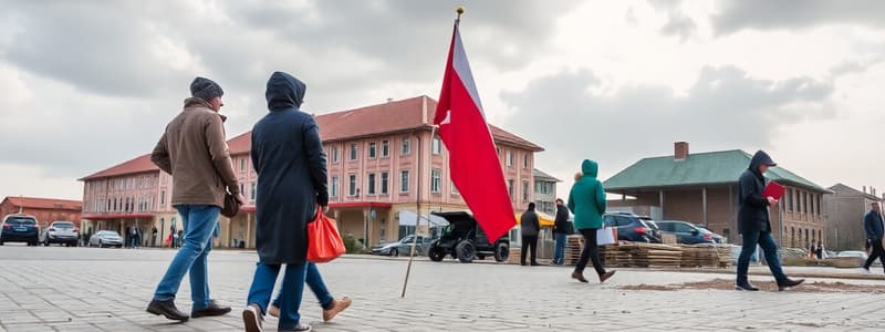 Zmiany społeczno-gospodarcze w Polsce