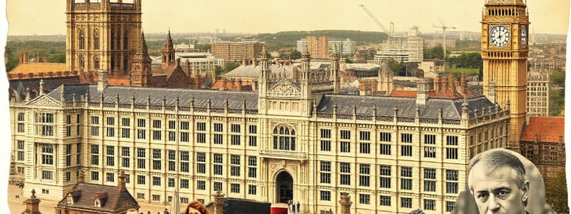 Palace of Westminster: UK Parliament History