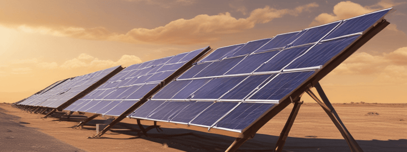 Solar Collectors Classifications Quiz