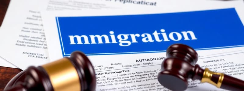 Notarizing Immigration Documents