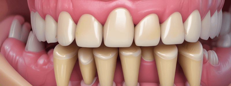 Aging Effects on Periodontium and Progression