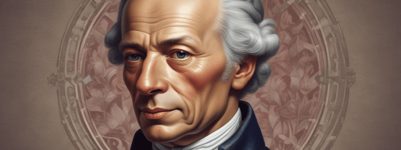 Immanuel Kant's Life and Works