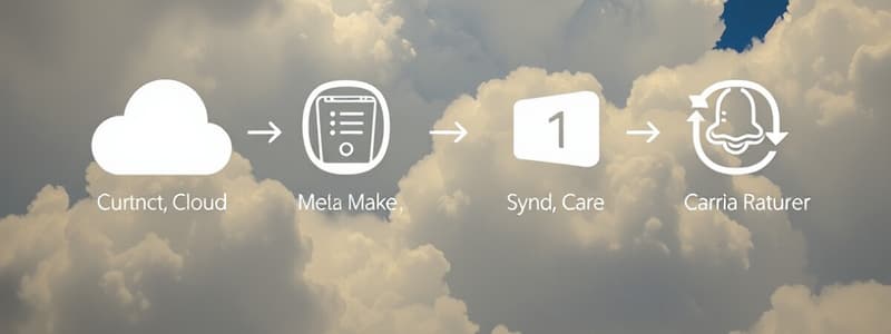 iCloud Overview and Features Quiz
