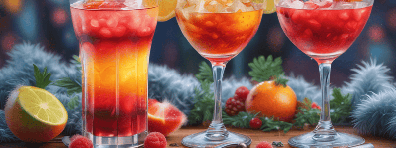 Winter 2023 Cocktail Recipes