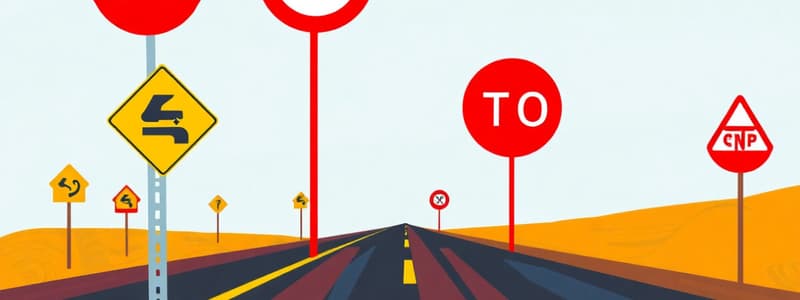 Road Safety Rules Quiz