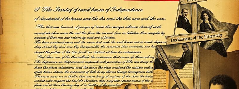 The Declaration of Independence Quiz AKS 33b