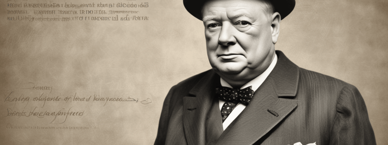 Winston Churchill's Family Background