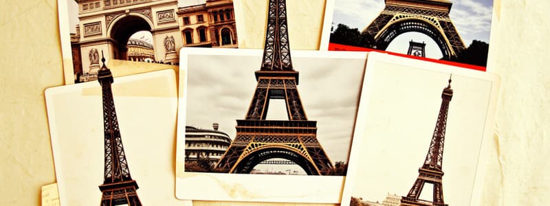 Tourist Attractions of Paris Flashcards