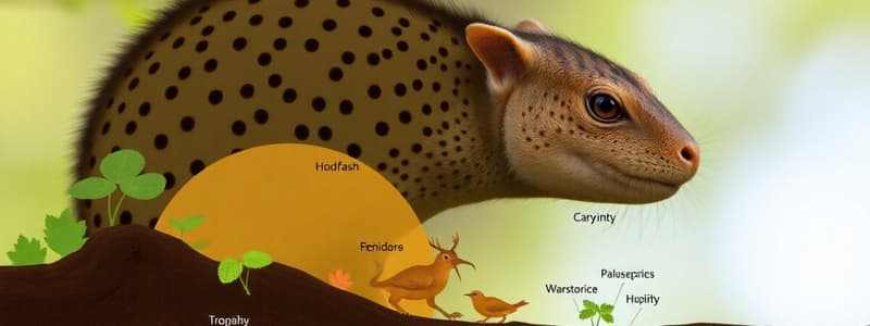 Ecological Niche and Food Chains Quiz