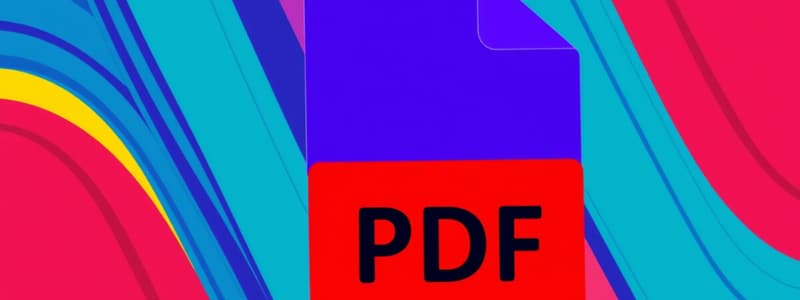 PDF File Structure Analysis