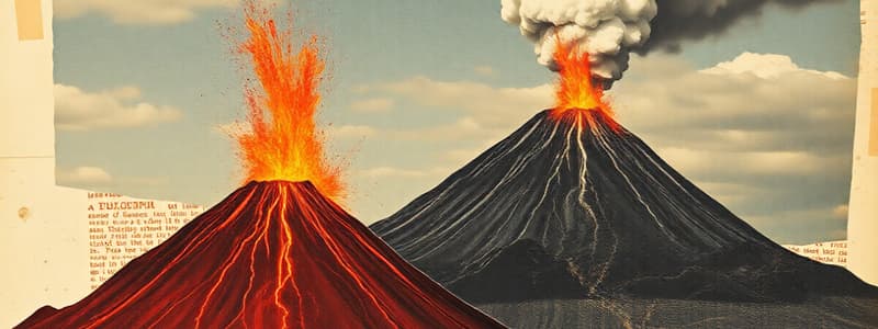 Types of Volcanoes and Eruptions