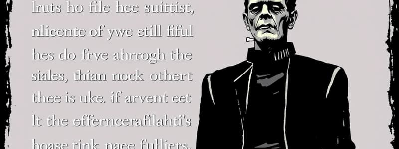 Frankenstein Quotes - Chapter 3