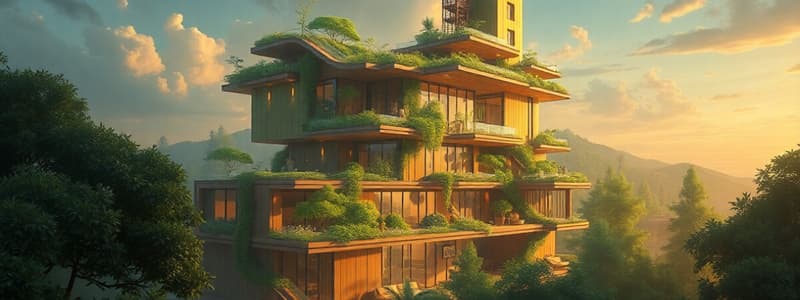 Sustainability and Architecture Quiz