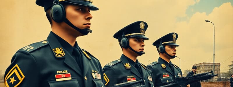 Curso de Formação de Praças - Abordagem Policial 2024