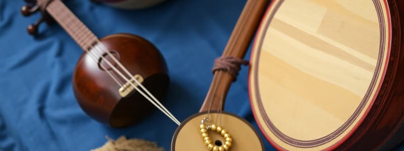 Traditional Asian Musical Instruments