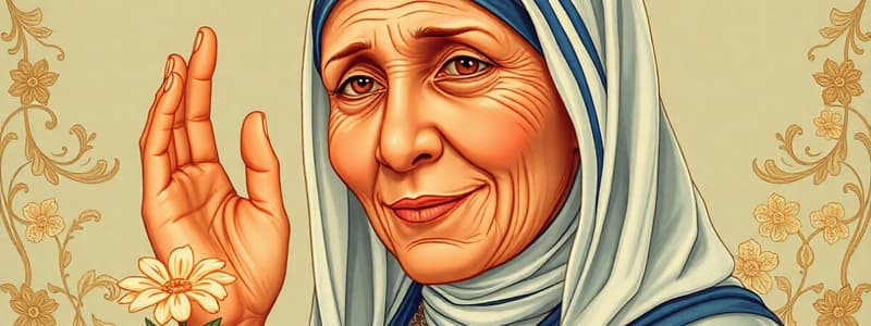 Mother Teresa's Early Life and Mission