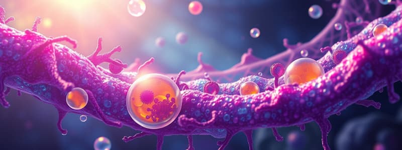 Cell Biology Quiz: Membranes and Organelles