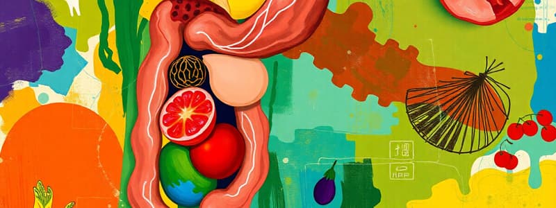 Digestive System and Nutrients Quiz