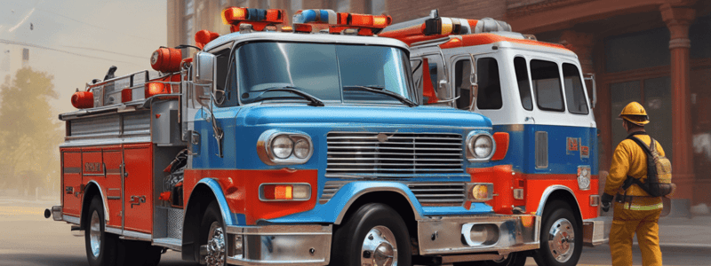 St. John's Fire District Apparatus Malfunction