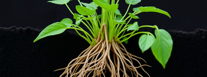 Roots: Structure, Systems and Primary Growth