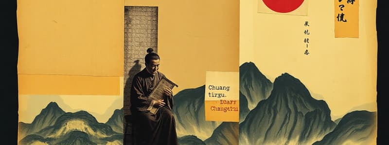 Introduction to Chuang Tzu's Inner Chapters