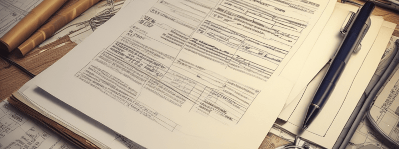 Financial Statements: Balance Sheet and Stockholders' Equity