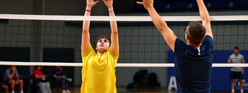 Qualités et Entraînement en Volley