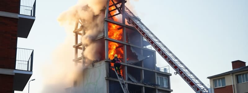 Structural Firefighting Operations: Collapse