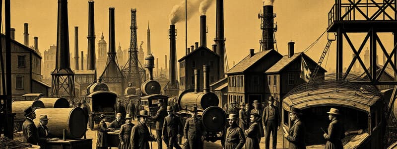 The Gilded Age: Immigration and Urbanization