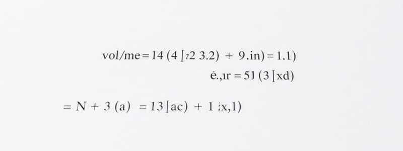 Calcul intégral: Volume et surface