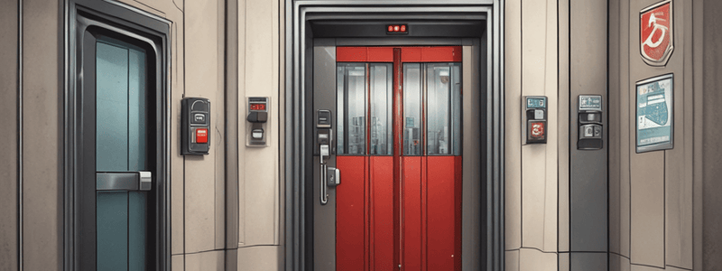 Rescue Techniques in Elevators with Electric Emergency System