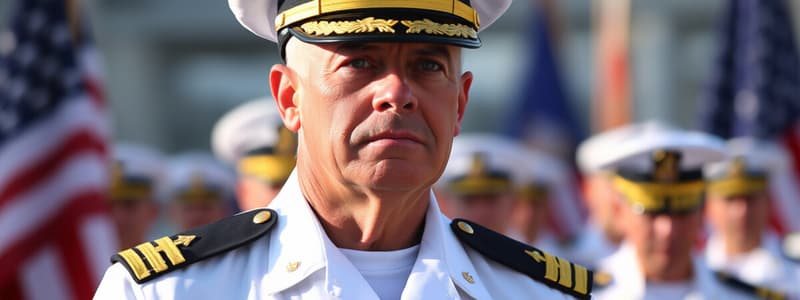 Navy Senior Enlisted Leader Flashcards