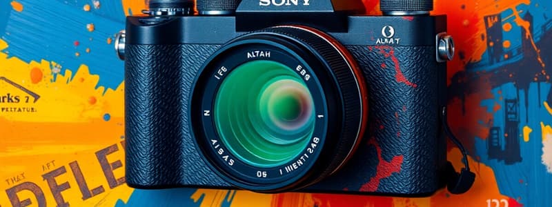 Sony Alpha 1 Mark II - Studiu de Caz