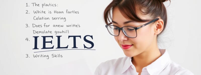 Common IELTS Writing Word Expressions