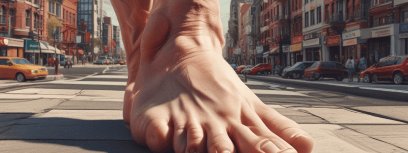 Anatomy of Foot Views Quiz